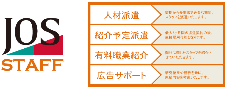 ジョススタッフ企業向け